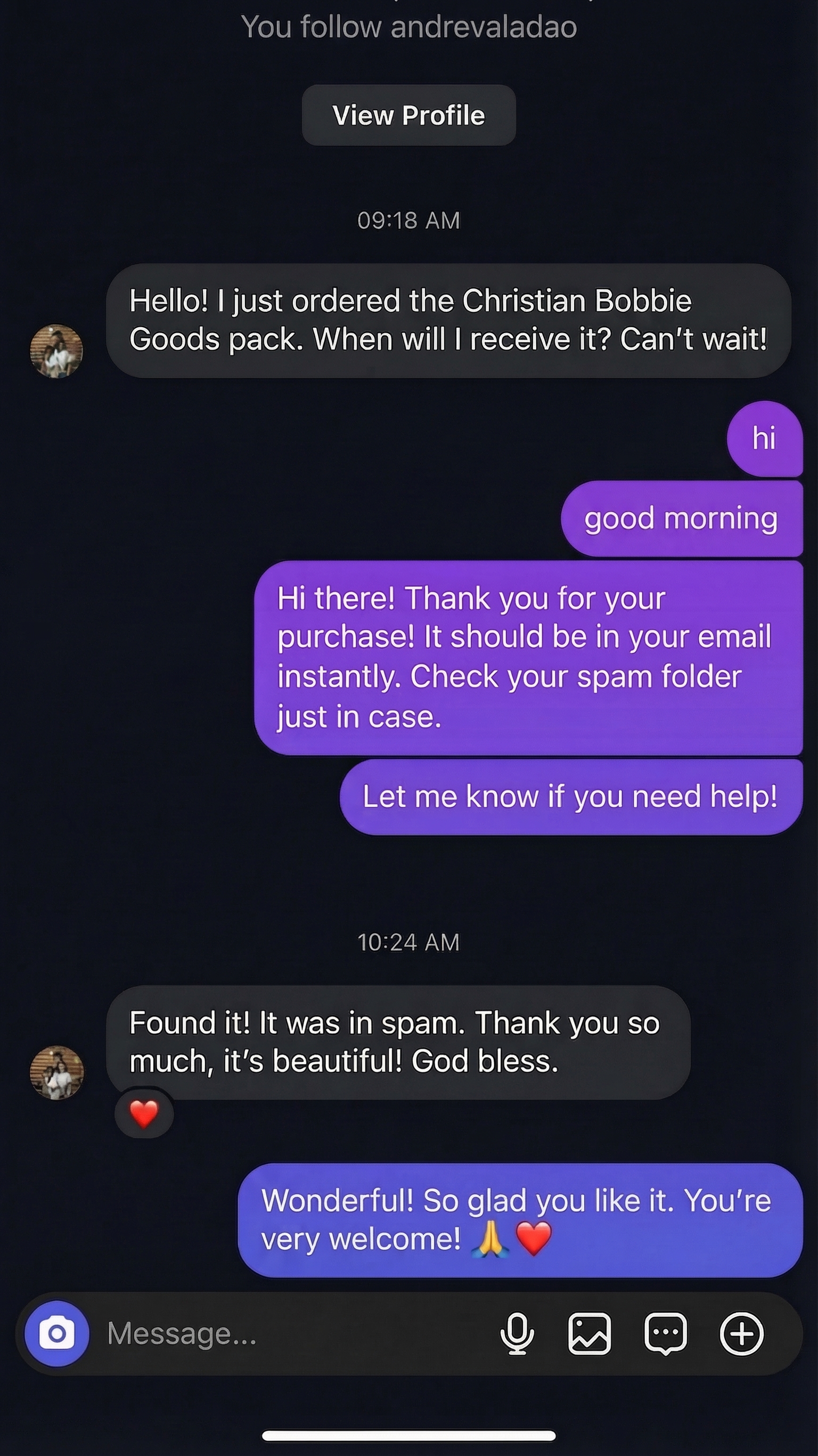 Depoimento de cliente 2