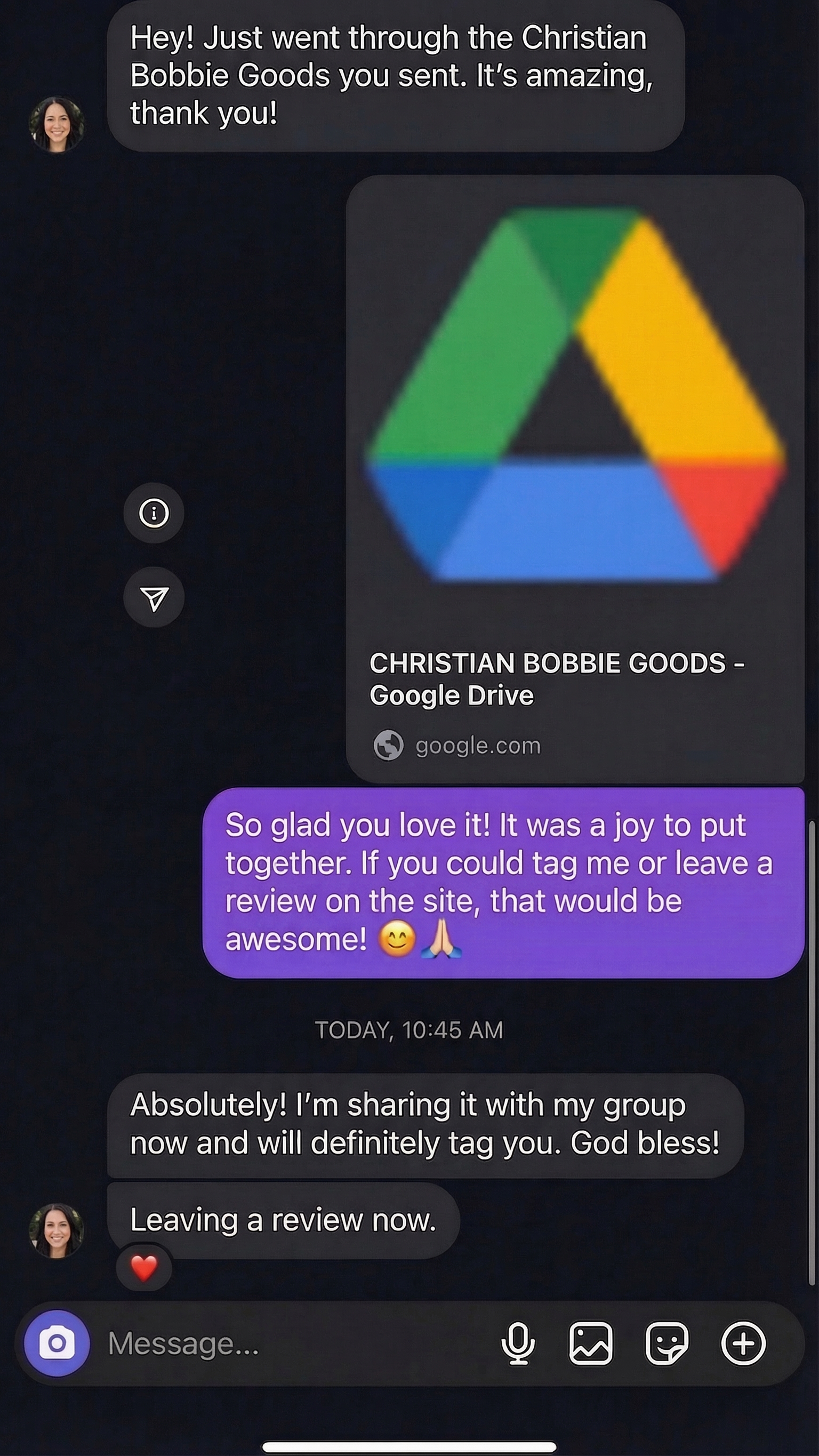 Depoimento de cliente 1